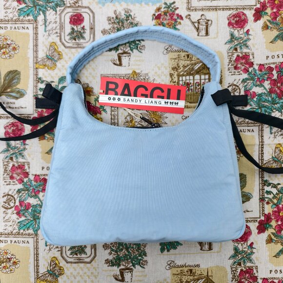 👑POSH NWT SANDY LIANG X BAGGU☆ BOW MINI BAG - Picture 2 of 4